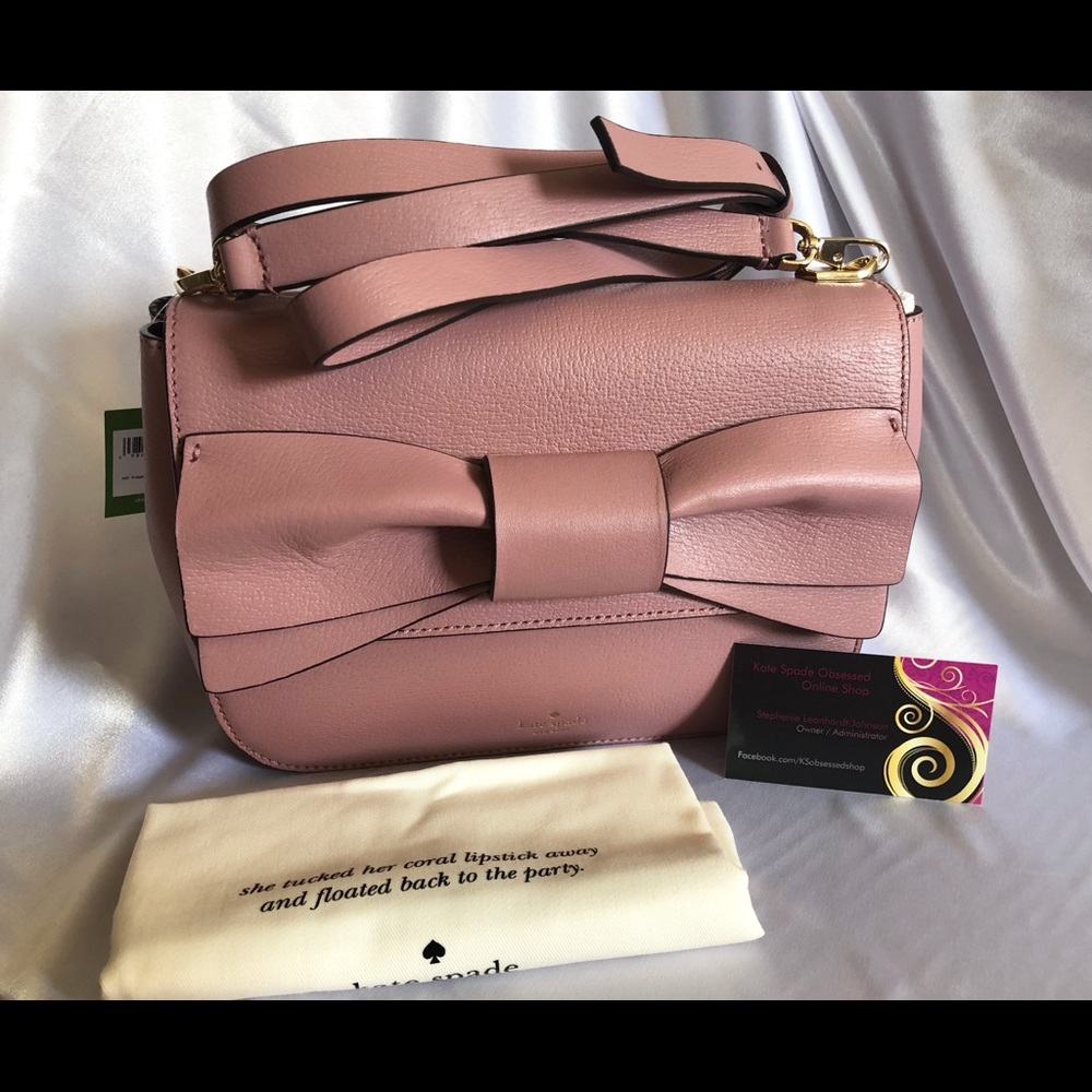 NWT Kate Spade Olive Drive Hetty Dusty Peony PXRU8123